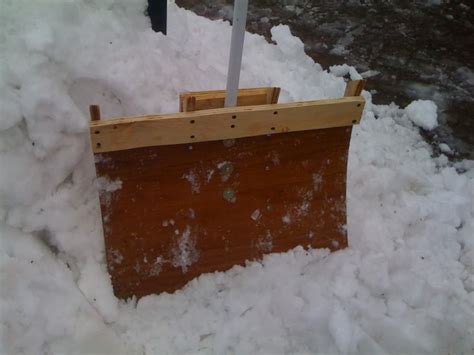 Marine Grade Plywood Screws Metal Bar Diy Snow Shovel