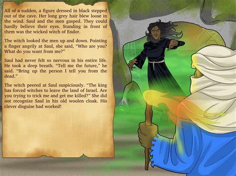 Witch Of Endor Witch Of Endor Endor Bible Stories For Kids