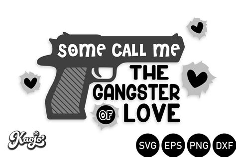 Gangster Of Love Gangster Of Valentine Graphic By Kaojo · Creative Fabrica