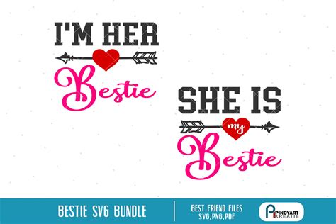 Bestfriend Svg Bestfriends Svg Bestie Svg 88003 Svgs Design Bundles