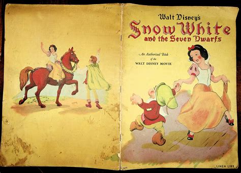 Walt Disneys Snow White And The Seven Dwarfs An Authorized Book Of The