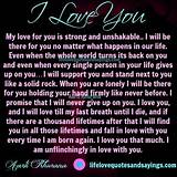 Images of My Love For You Is Strong Quotes