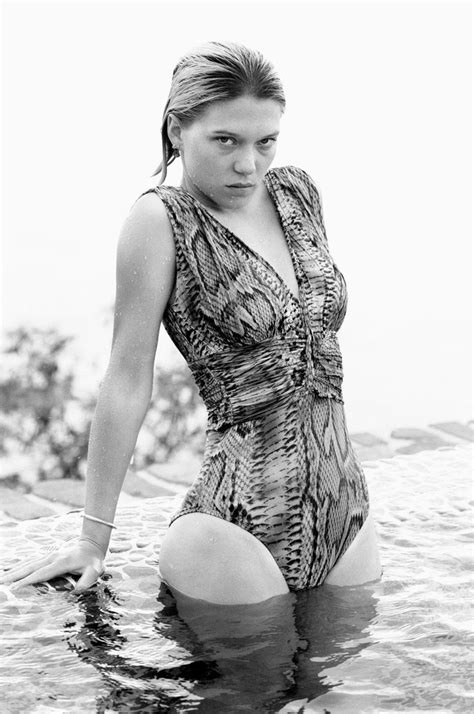 L A Seydoux Photographed By Theo Wenner For Obsession Magazine Summer