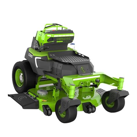 In Optimus Small Stand On Zero Turn Mower Kwh Greenworks Commercial