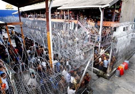 Malaysia's home ministry, which oversees the immigration department, said it was trying to improve the conditions in the centers but that its budget was migrants rest at a temporary immigration detention center in langkawi, malaysia on may 12, 2015. More Than 100 Die in Malaysian Immigration Detention Camps ...