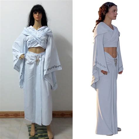 Star Wars Episode Ii Padme Amidala Padme Naberrie Cosplay Costume Adult