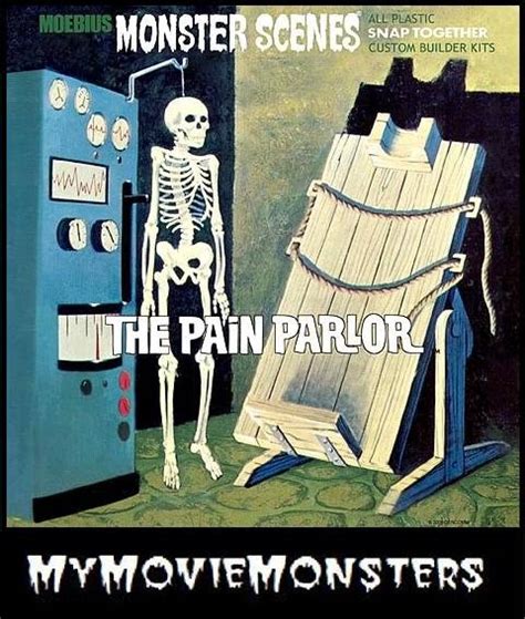 Aurora Moebius Monster Scenes The Pain Parlor Model Kit