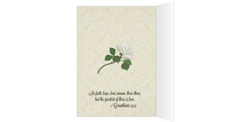 Catholic Wedding Card Wscripture Verse Zazzle