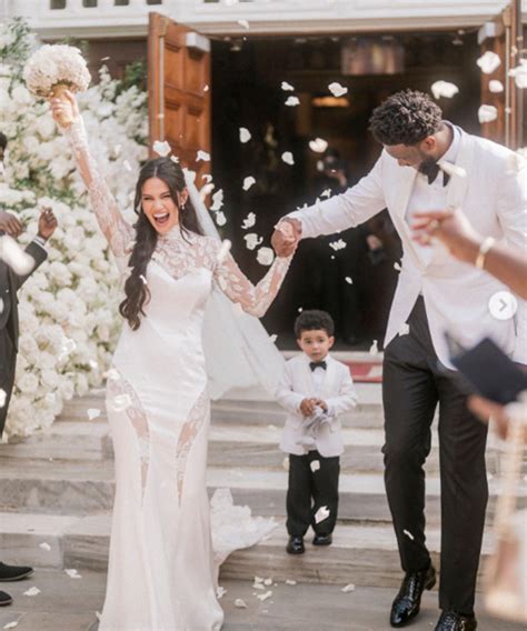 Anne De Paula Posts Toucching Message To Joel Embiid After Wedding