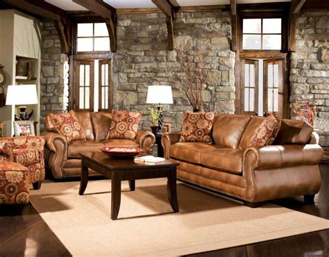Country Style Living Room Sofa Set
