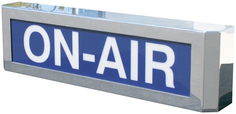 On Air Sign Street Sign 1047x506 Png Download