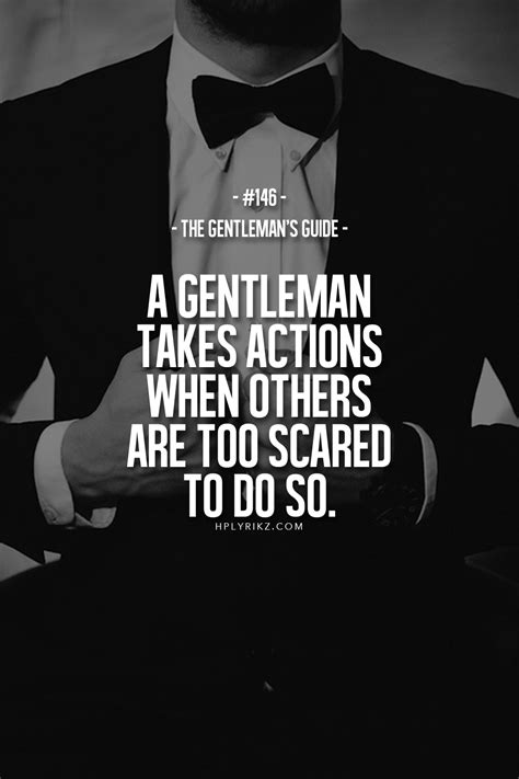 Being A Gentleman Quotes Shortquotescc