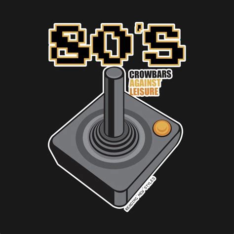 Atari Joystic Classic Videogamer 80s Gamers Life T Shirt