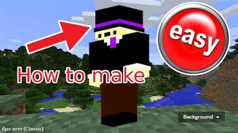 How To Make A Top Hat Skin For Minecraft Tutorial Youtube