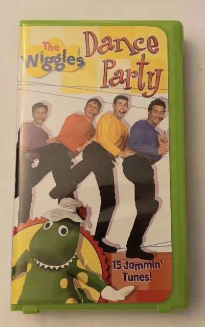 The Wiggles Dance Party Vhs 2001 999 Picclick