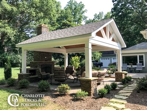 Covered Porch Photos Charlotte Decks And Porches Llc