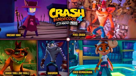 nuevas skins para crash 4 pc y ya podrás crear tus propios niveles mod youtube