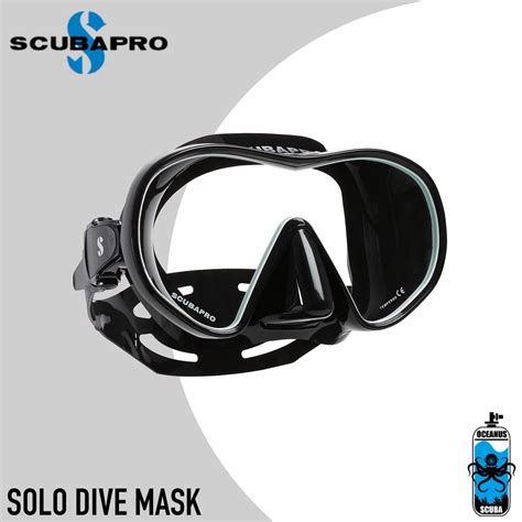 Scubapro Solo Dive Mask Scuba Diving Mask Shopee Malaysia