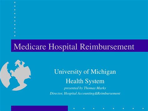 Ppt Medicare Hospital Reimbursement Powerpoint Presentation Free