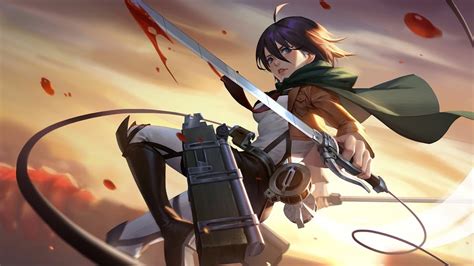 Download wallpaper attack on titan 2, 2018 games, games, hd, 4k, 5k, attack on titan images, backgrounds, photos and pictures for desktop,pc,android,iphones. Mikasa, Attack on Titan, 4K, #84 Wallpaper