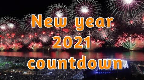 🎆live New Year Countdown 2021 With Cities Of The World Happy New Year