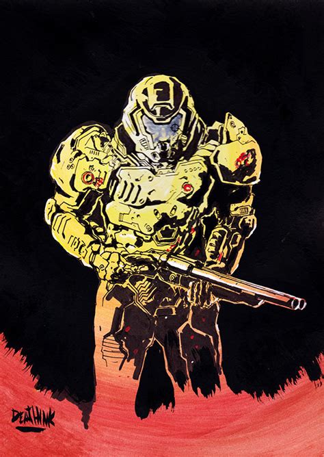 Doomguy By Deathinkng On Deviantart