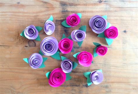 How To Make Paper Roses For Various Crafts Projects Craftify My Love