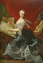 1750 Archduchess Marie Christine, Duchess of Teschen by Martin van ...