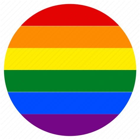 circle flag gay homosexual lgbt pride rainbow icon download on iconfinder