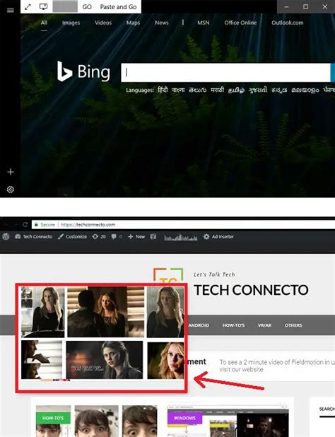 Compact View Display Website In Picture In Picture Mode On Windows 10