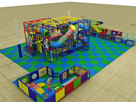 3 Level Generic All Age Indoor Playground Indoor Playgrounds