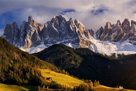 Tapeta Na Monitor Krásné Fotoobrazy Itálie Dolomites South Tyrol
