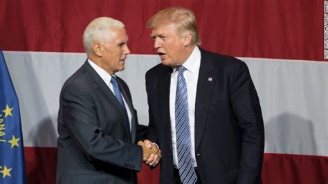 Donald Trump Mike Pence The Unlikely Duo Cnnpolitics