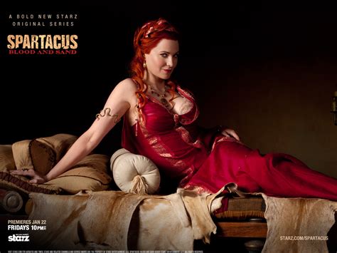 Photos Lucy Lawless As Lucretia From Spartacus Blood And Sand On Starz