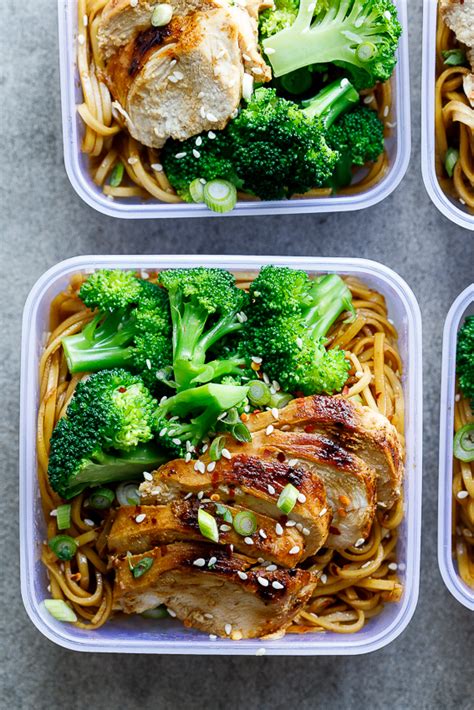 Find healthy, delicious noodle recipes, from the food and nutrition experts at eatingwell. Soy honey noodle salad - Meal Prep - Simply Delicious