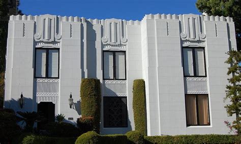 Art Deco House In Hancock Park Los Angeles By 97213 Via Flickr Art