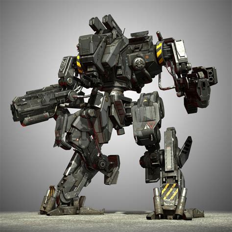Mechaddiction Battle Robots Mech Concept Art