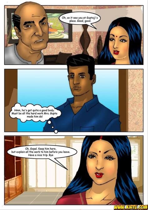 Savita Bhabhi Episode Servant Babe Savita Bhabhi In Photo Comic Hindi Comics