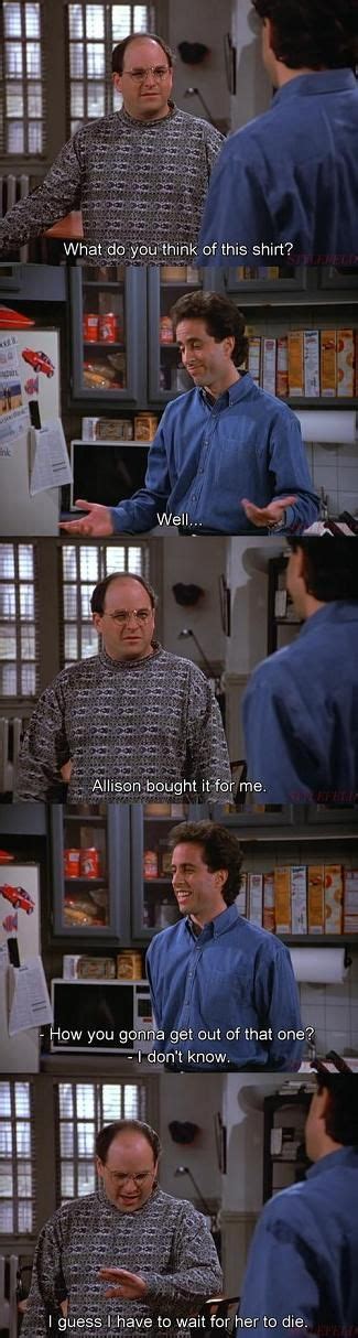 Seinfeld Quote Jerry Doesnt Like Georges Shirt The Outing