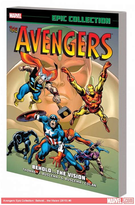 Avengers Epic Collection Behold The Vision Tpb Trade Paperback