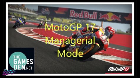 Motogp 17 Managerial Mode Gameplay Youtube