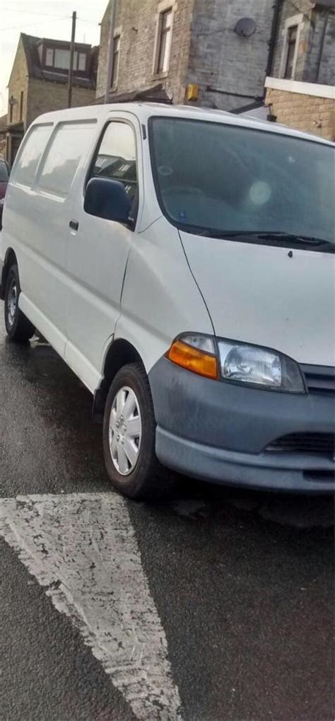 Toyota Hiace Power Van 24 Diesel In Bradford West Yorkshire Gumtree