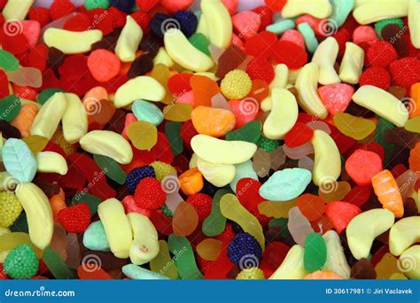Soft Jelly Color Candies Stock Image Image Of Multicolor 30617981