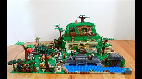 Lego Lotr The Hobbit The Unexpected Journey Shire Moc Youtube