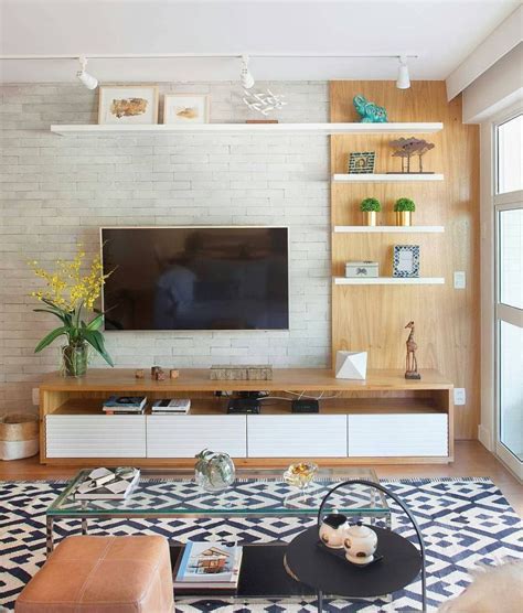 Amazing TV Wall Design Ideas For Living Room Decor 28 | Living room tv