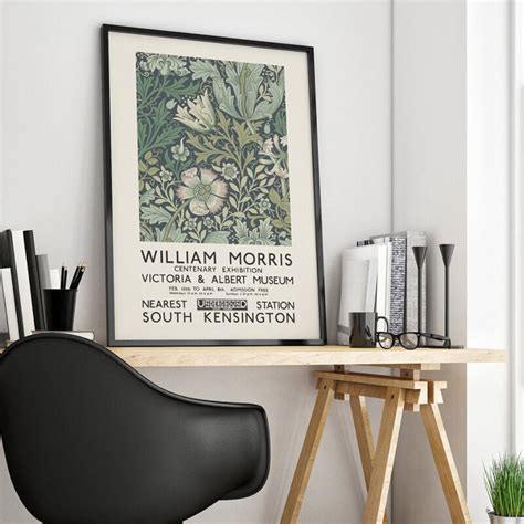 Quadro Decorativo William Morris Arterama