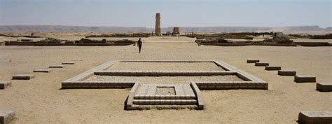 The Ruins At The Site Of Amarna Formally The Lost City Of Akhetaten