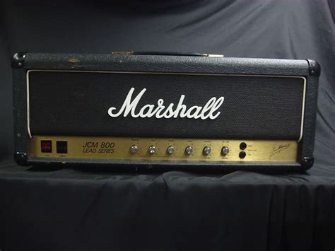 1981 Marshall Jcm 800 Lead Series 2204 50 Watt Master Volume Reverb
