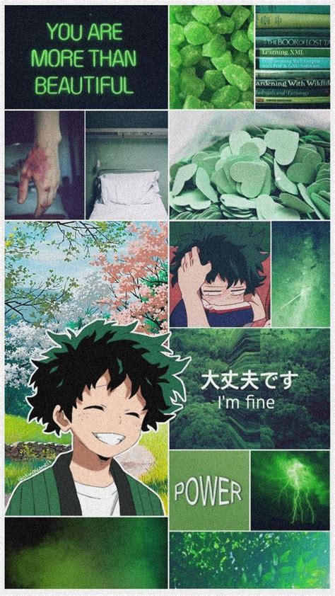 Green Anime Aesthetic Wallpapers Top Free Green Anime Aesthetic