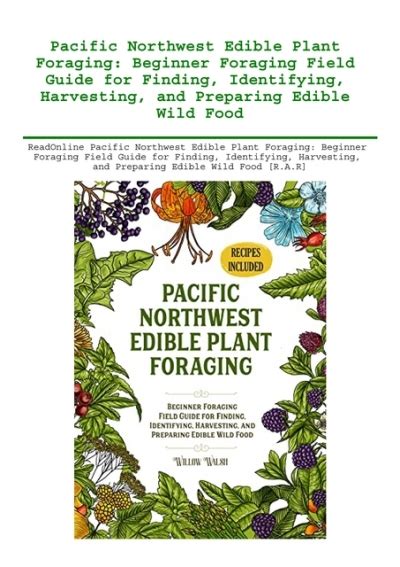 Readonline Pacific Northwest Edible Plant Foraging Beginner Foraging